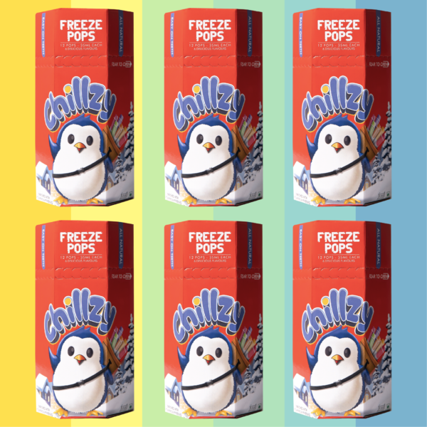 Chillzy Red 6 Pack of Boxes