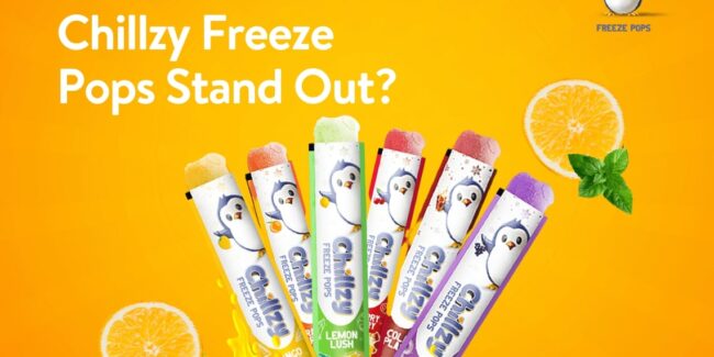 What makes chillzy freeze pops stand out
